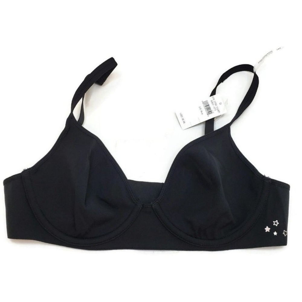 Black Wireless Underwire Bra - Women Intimates & Sleepwear